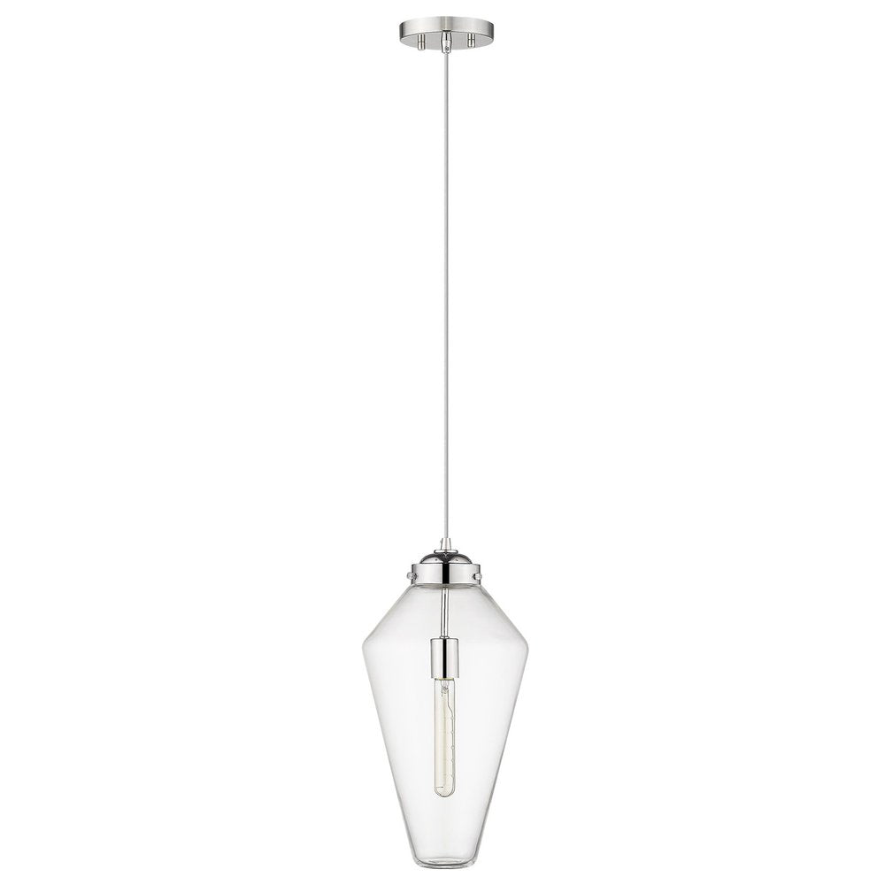 Ballina 1-Light Polished Nickel Mini-Pendant — view 2