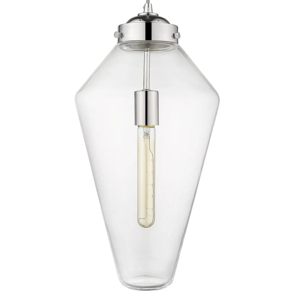 Ballina 1-Light Polished Nickel Mini-Pendant HomeRoots