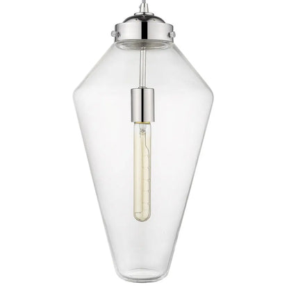 Ballina 1-Light Polished Nickel Mini-Pendant HomeRoots