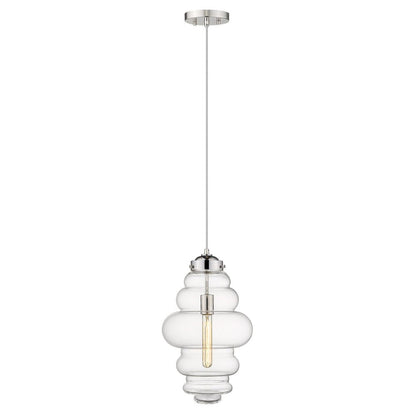 Ballina 1-Light Polished Nickel Mini-Pendant HomeRoots