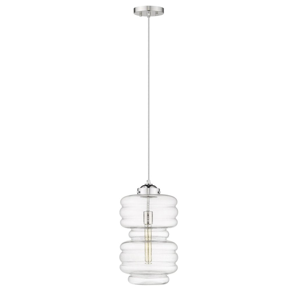 Ballina 1-Light Polished Nickel Mini-Pendant HomeRoots