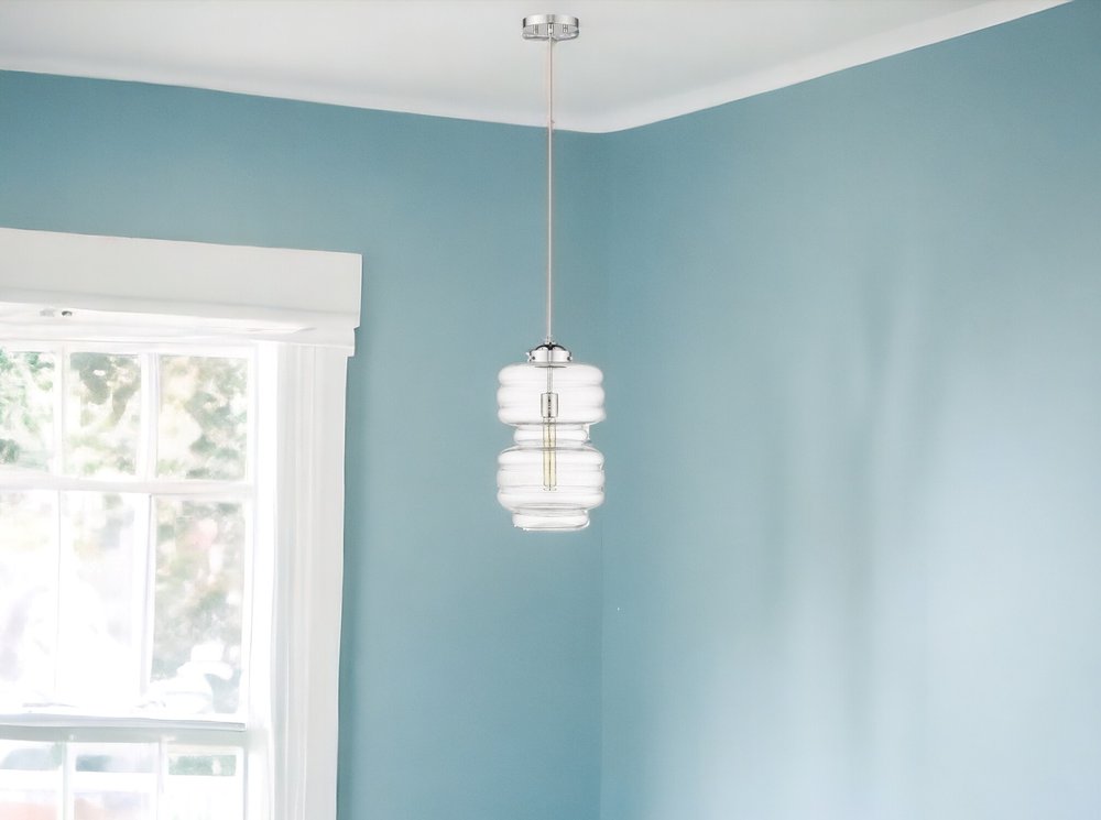 Ballina 1-Light Polished Nickel Mini-Pendant HomeRoots
