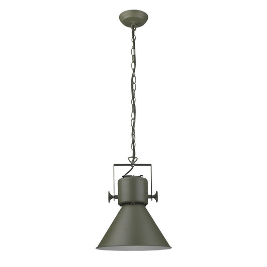 Crew 1-Light Green Pendant HomeRoots