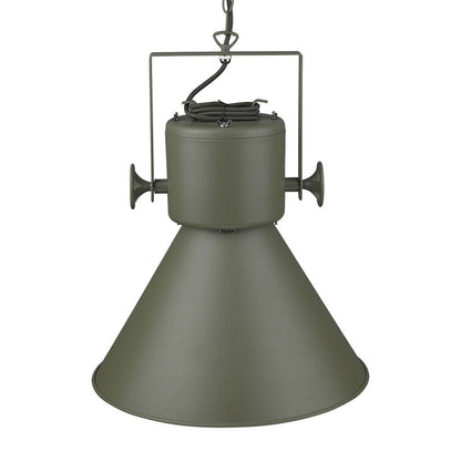 Crew Metal One Light Cone Hanging Pendant Light HomeRoots