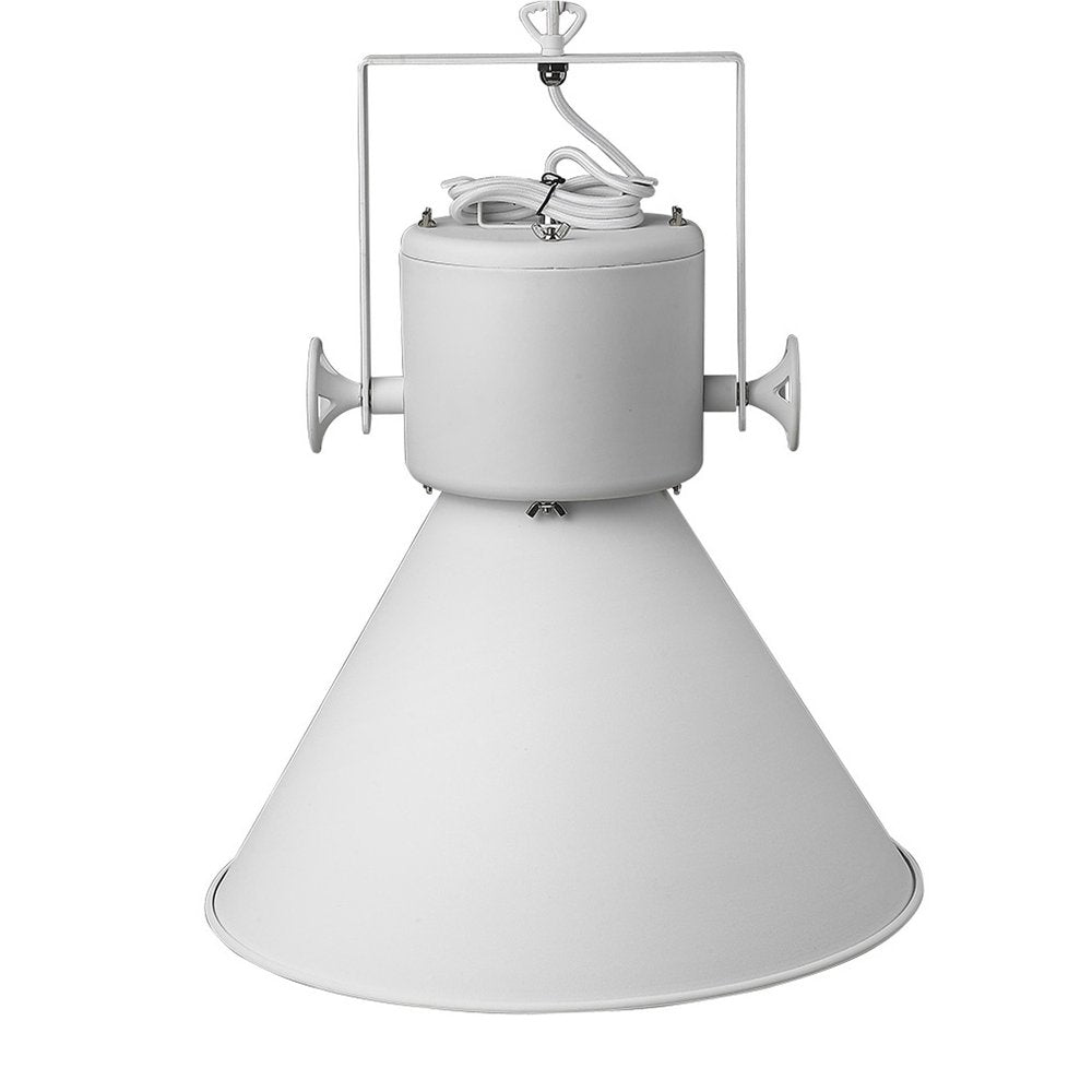 Crew 1-Light White Pendant — view 5