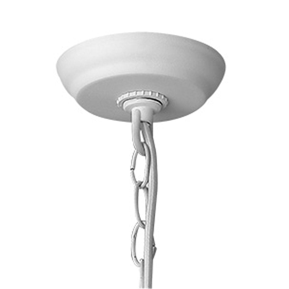 Crew 1-Light White Pendant — view 7