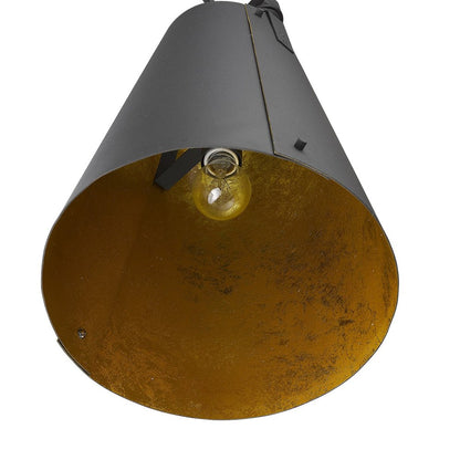 Faza 1-Light Matte Black Pendant HomeRoots