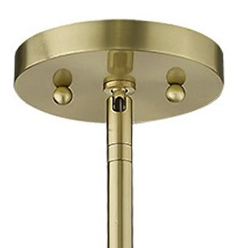 Basetti 1-Light Gold Pendant HomeRoots