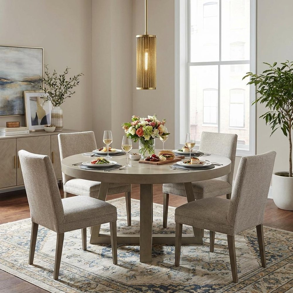 Basetti 1-Light Gold Pendant HomeRoots