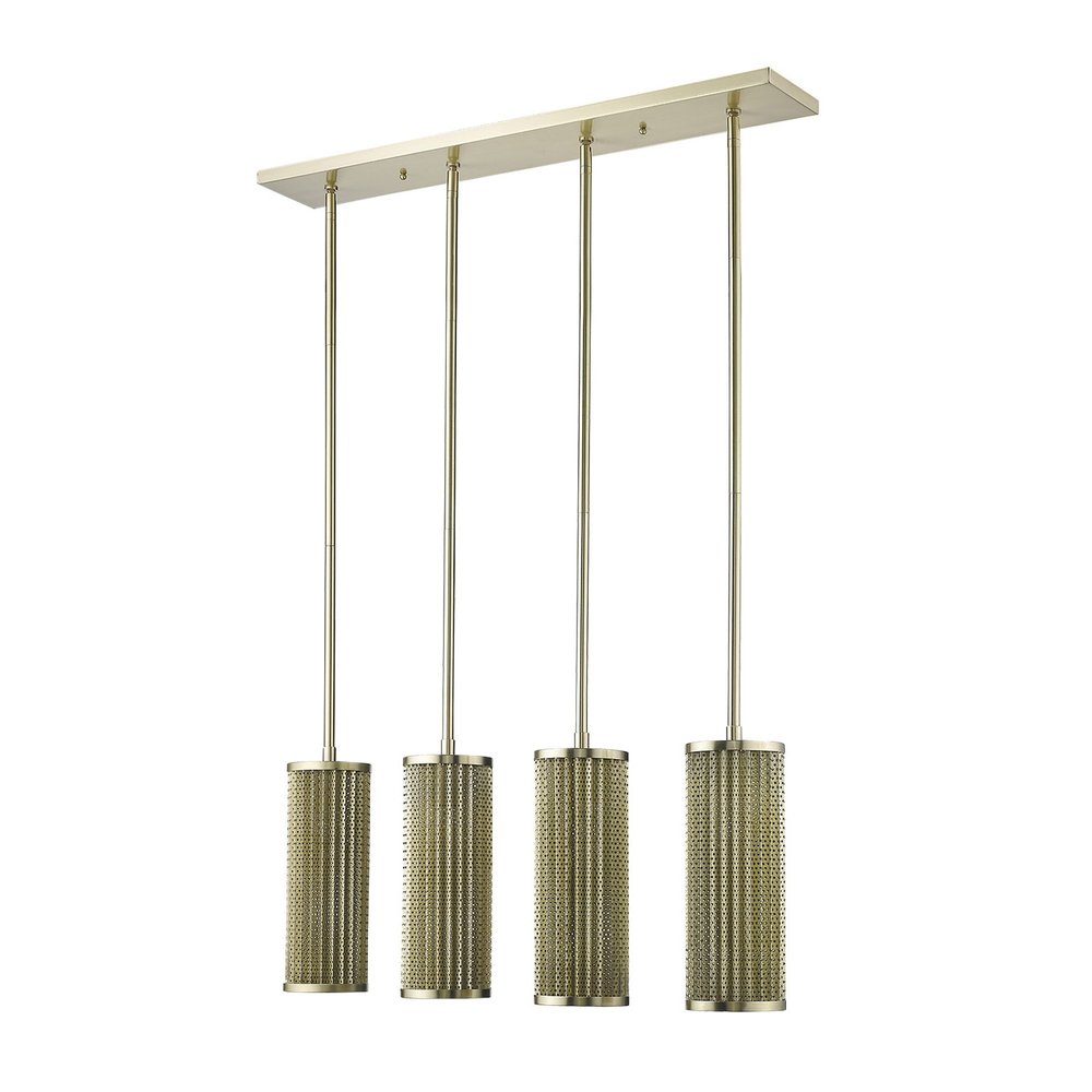 Basetti 4-Light Gold Pendant HomeRoots