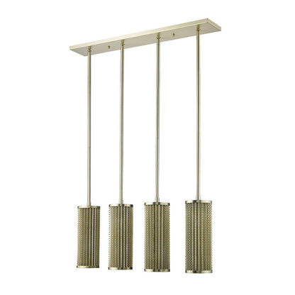 Basetti 4-Light Gold Pendant HomeRoots