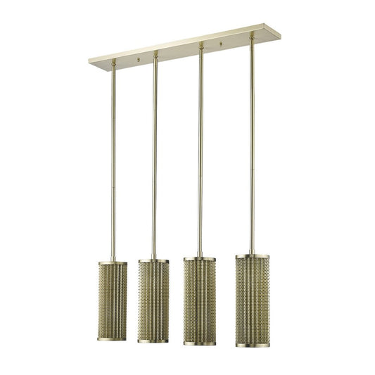 Basetti 4-Light Gold Pendant HomeRoots