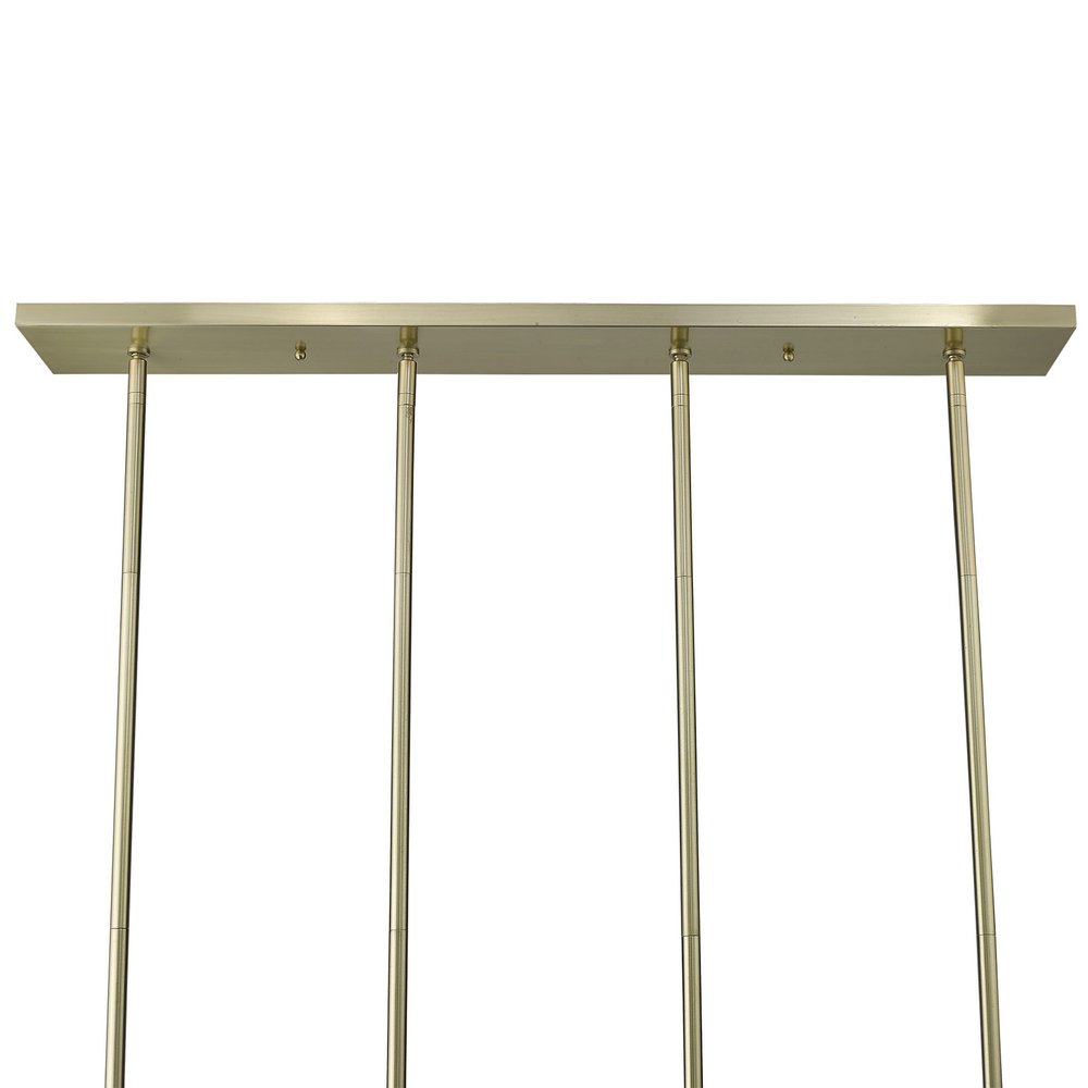 Basetti 4-Light Gold Pendant HomeRoots