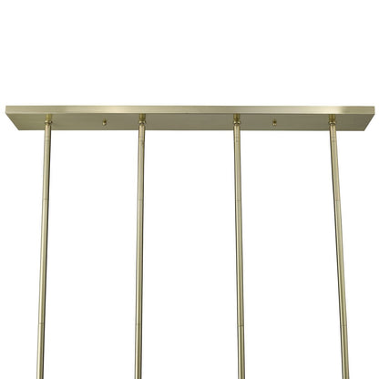 Basetti 4-Light Gold Pendant HomeRoots