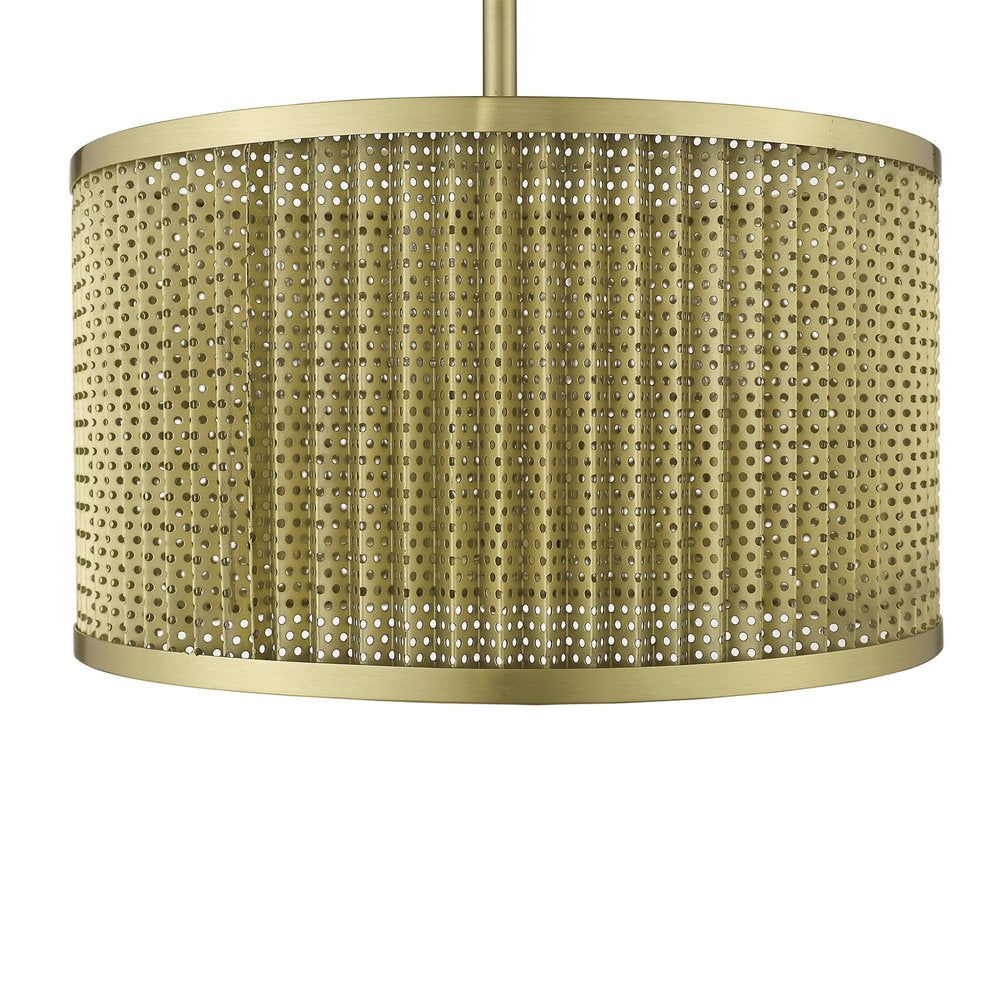 Basetti 4-Light Gold Convertible Pendant HomeRoots