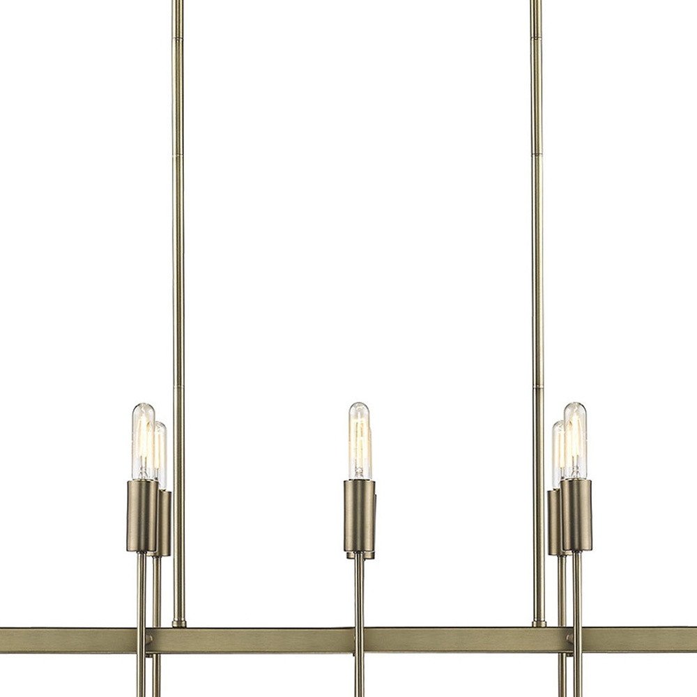 Perret 20-Light Aged Brass Island Pendant HomeRoots