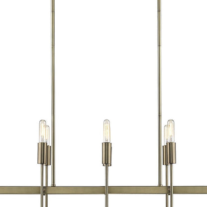 Perret 20-Light Aged Brass Island Pendant HomeRoots