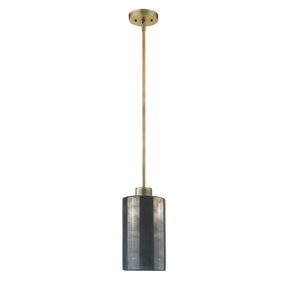 Monet 1-Light Brass Pendant HomeRoots