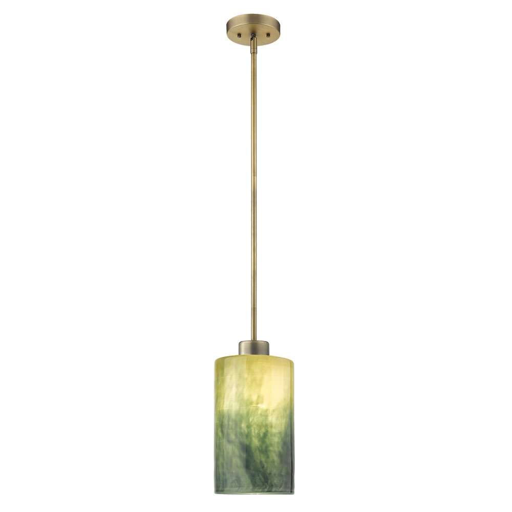 Monet 1-Light Brass Pendant HomeRoots