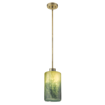 Monet 1-Light Brass Pendant HomeRoots