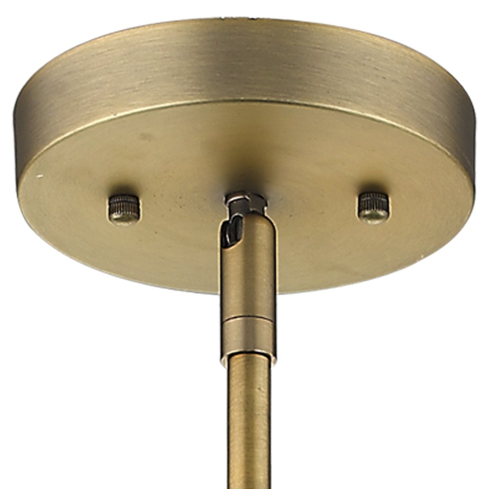Monet 1-Light Brass Pendant HomeRoots