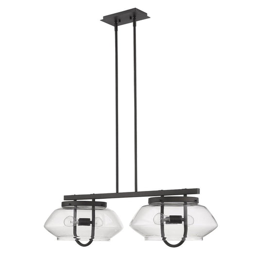 Garner 4-Light Oil-Rubbed Bronze Island Pendant HomeRoots