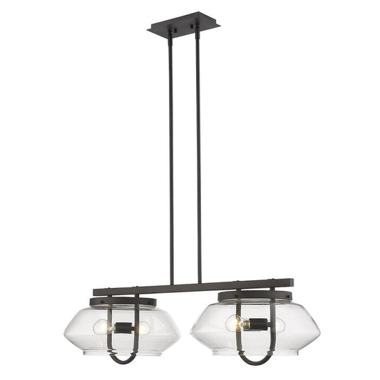 Garner 4-Light Oil-Rubbed Bronze Island Pendant HomeRoots