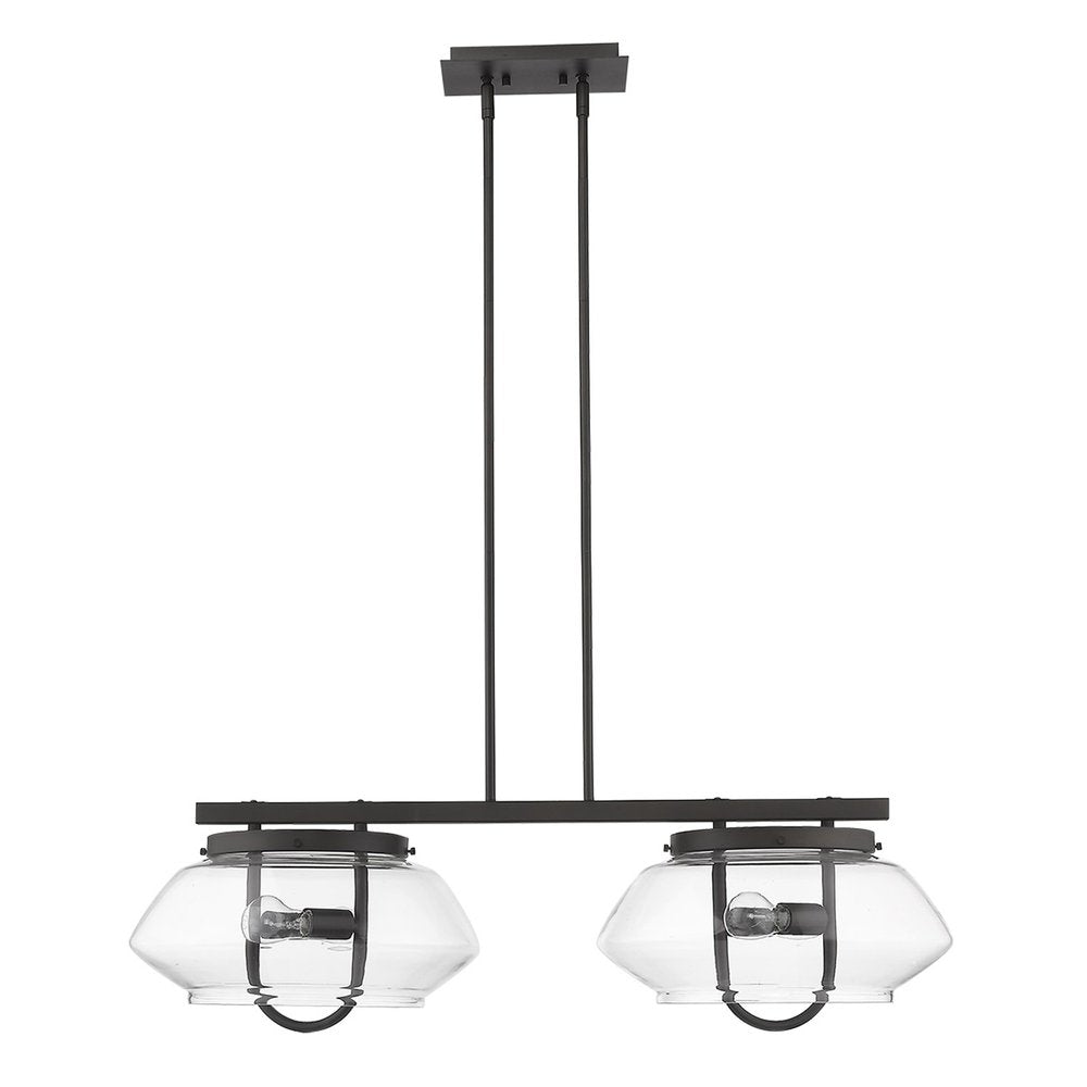 Garner 4-Light Oil-Rubbed Bronze Island Pendant HomeRoots