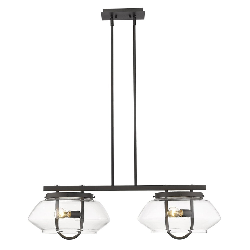 Garner 4-Light Oil-Rubbed Bronze Island Pendant HomeRoots