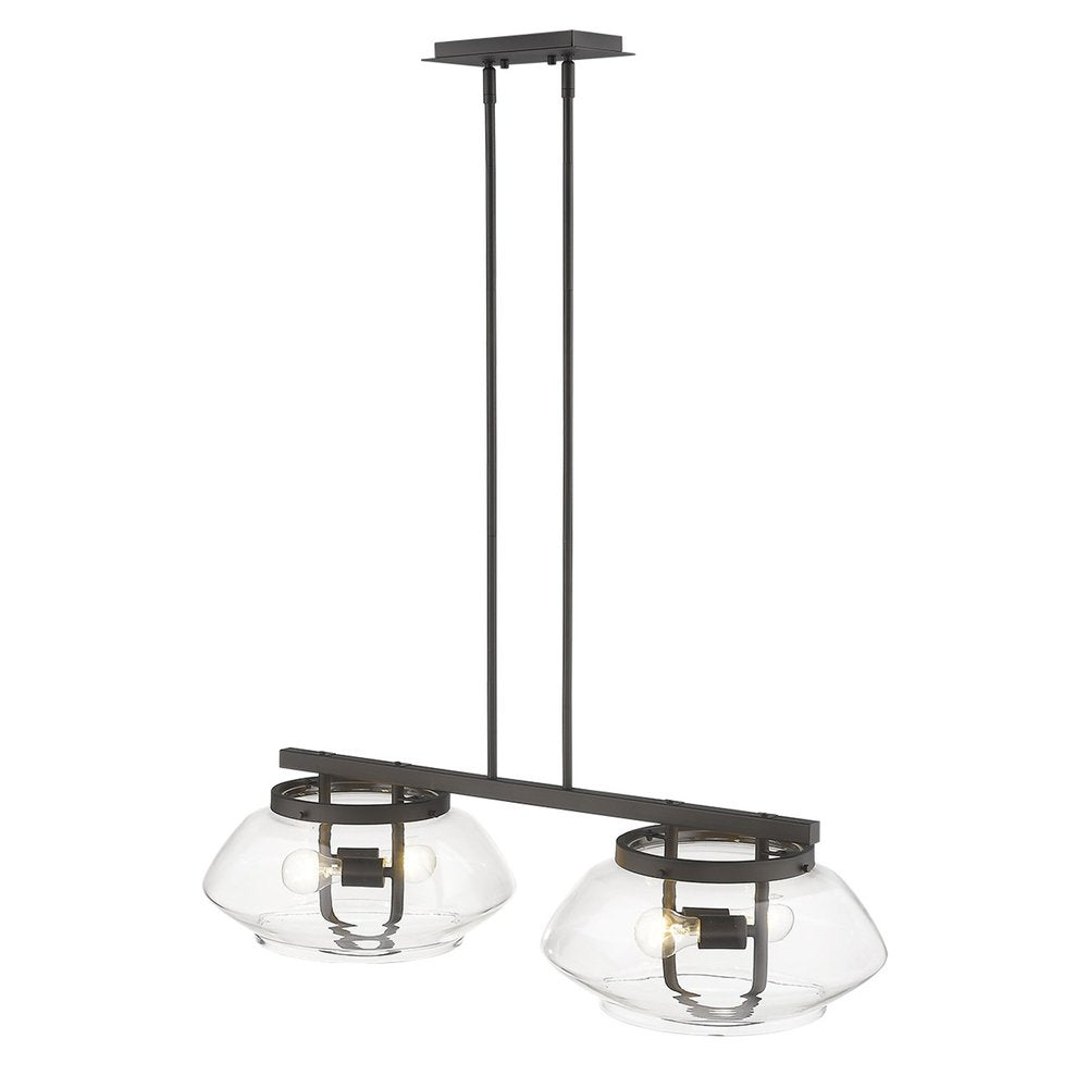 Garner 4-Light Oil-Rubbed Bronze Island Pendant HomeRoots