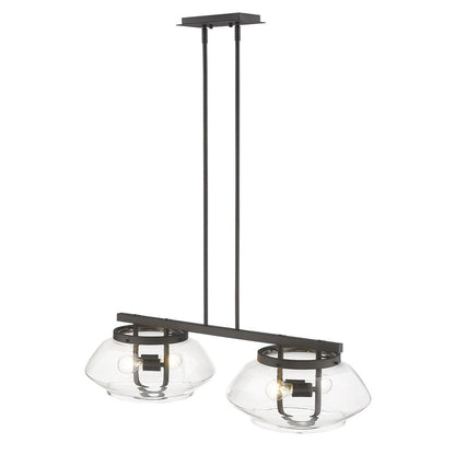 Garner 4-Light Oil-Rubbed Bronze Island Pendant HomeRoots