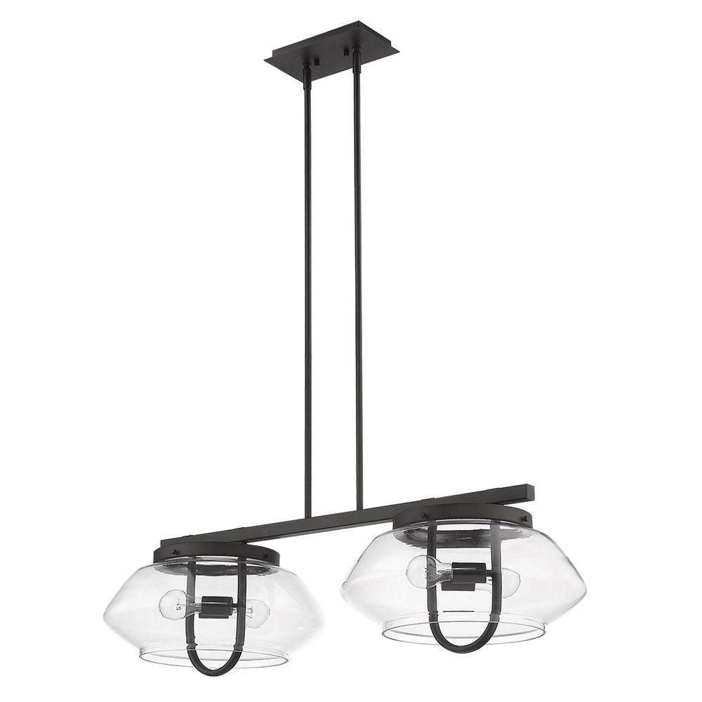 Garner 4-Light Oil-Rubbed Bronze Island Pendant HomeRoots