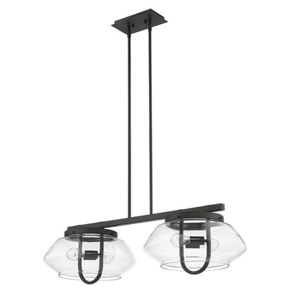 Garner 4-Light Oil-Rubbed Bronze Island Pendant HomeRoots