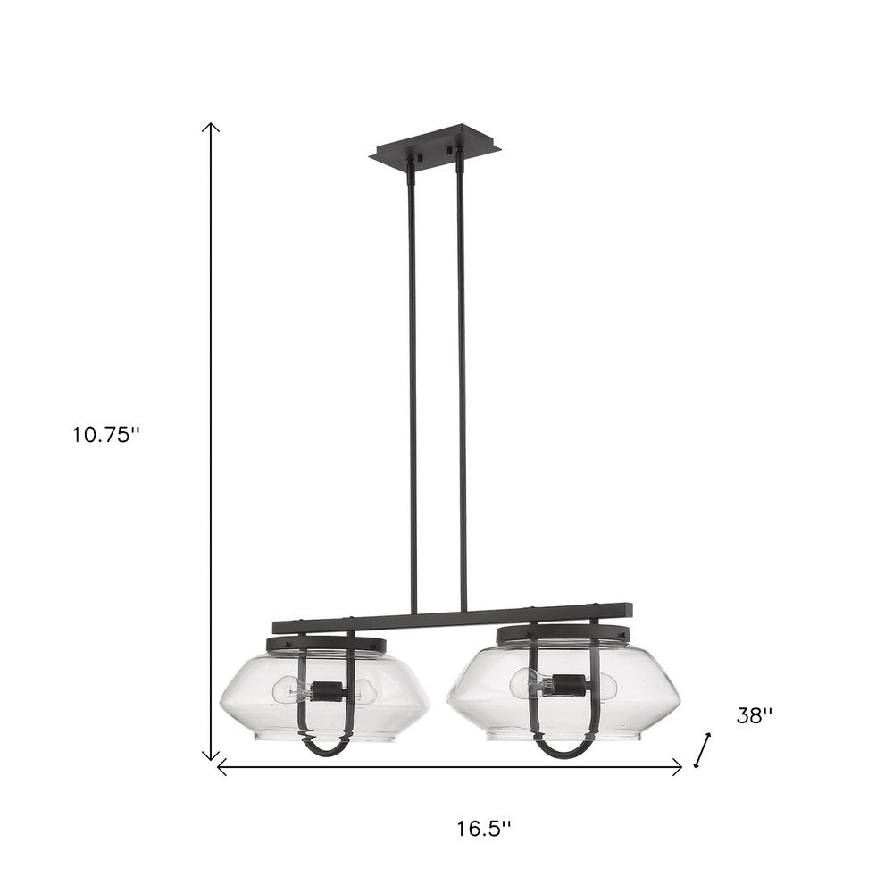 Garner 4-Light Oil-Rubbed Bronze Island Pendant HomeRoots