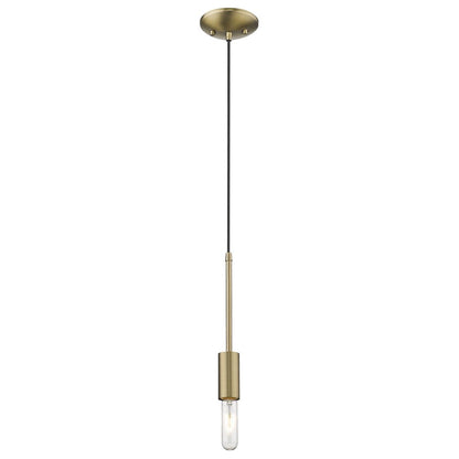 Dull Gold Mini Pendant Hanging Light HomeRoots