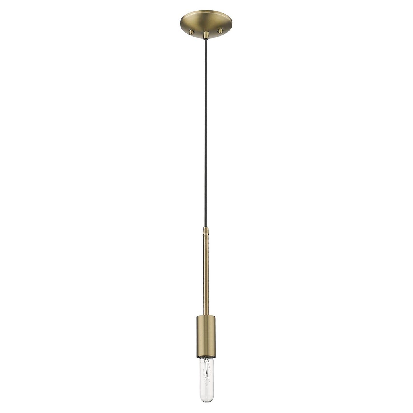 Dull Gold Mini Pendant Hanging Light