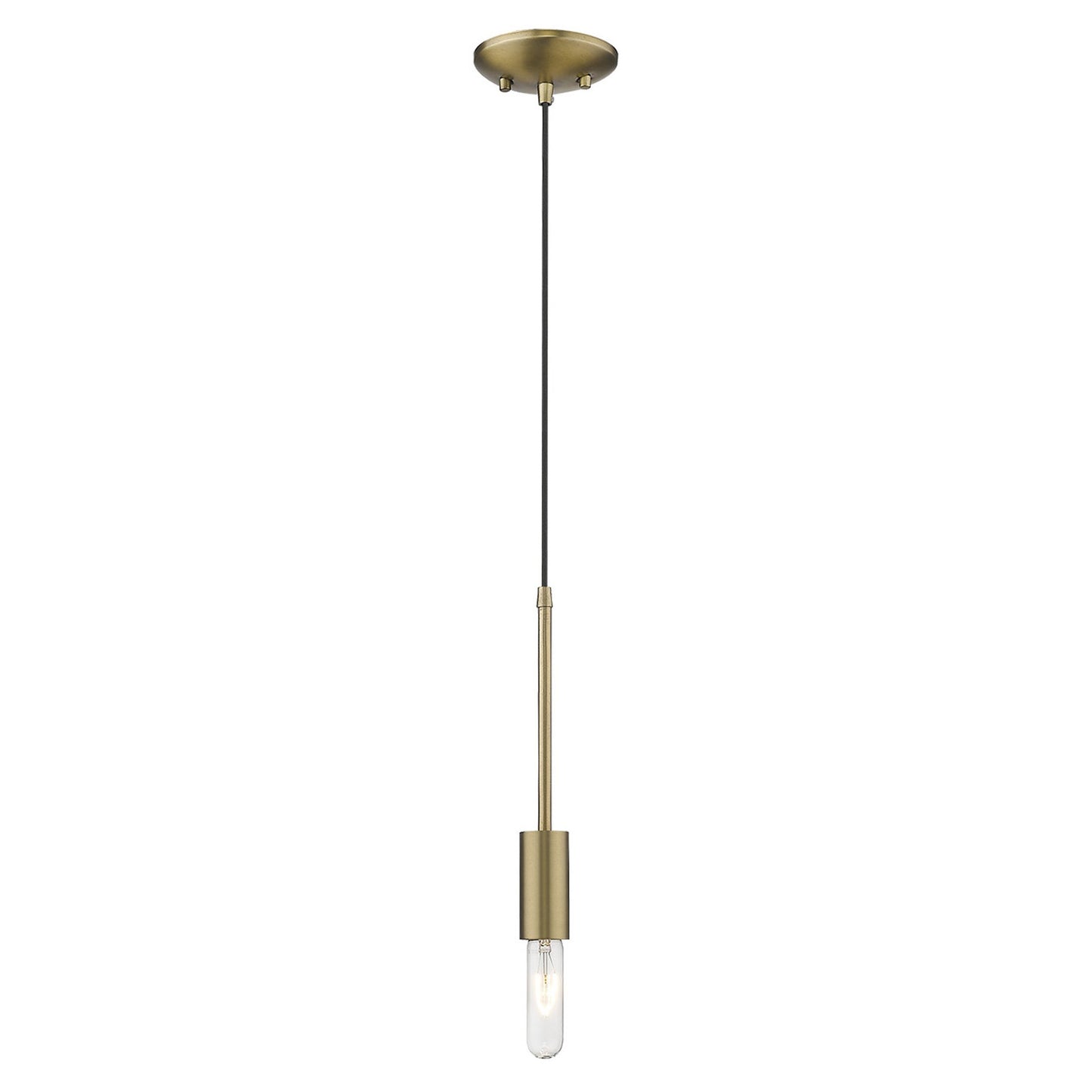 Dull Gold Mini Pendant Hanging Light