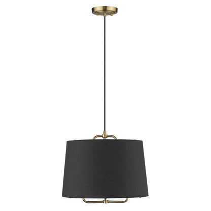 Lamia 1-Light Gold Mini Pendant HomeRoots