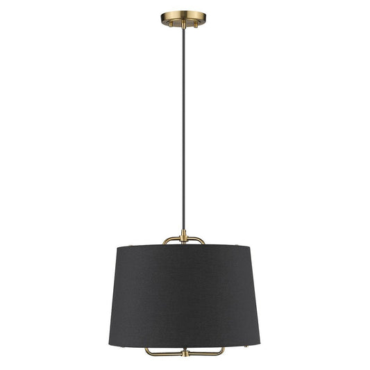 Lamia 1-Light Gold Mini Pendant HomeRoots