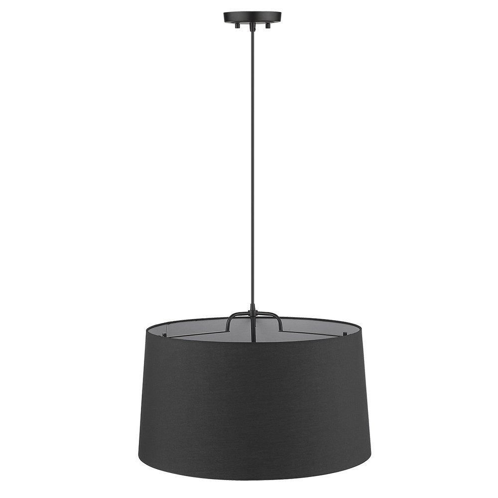 Lamia 3-Light Matte Black Mini Pendant HomeRoots