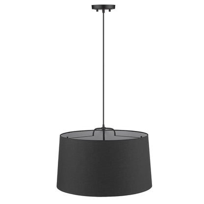 Lamia 3-Light Matte Black Mini Pendant HomeRoots