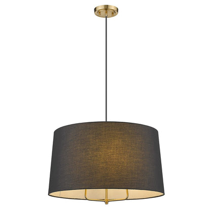 Lamia 3-Light Gold Mini Pendant HomeRoots