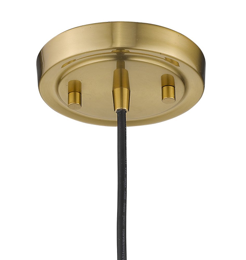 Lamia 3-Light Gold Mini Pendant HomeRoots