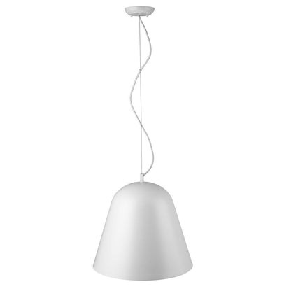 Knell 1-Light White Pendant HomeRoots