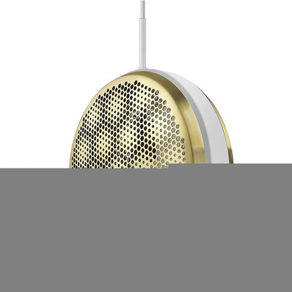Tholos 1-Light White Pendant HomeRoots