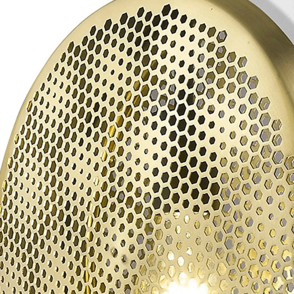 Tholos 1-Light White Pendant HomeRoots