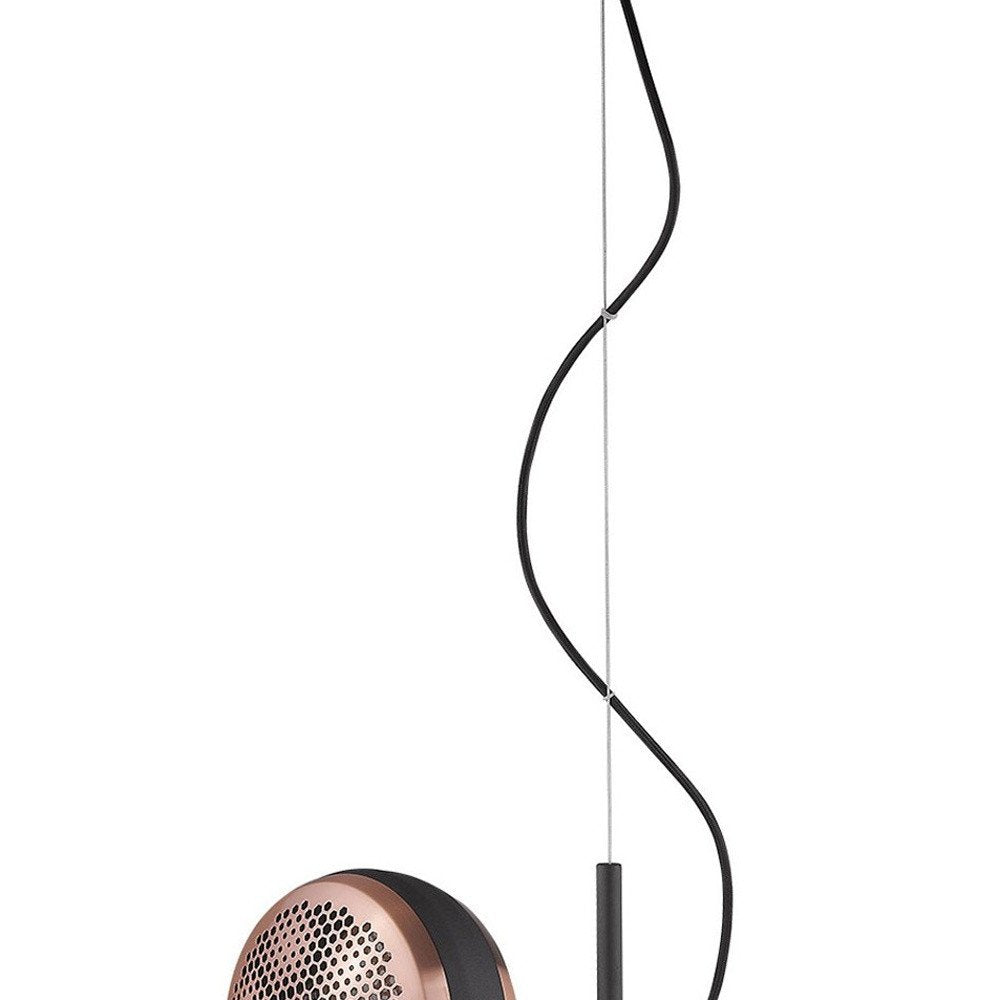 Tholos 4-Light Matte Black Pendant HomeRoots