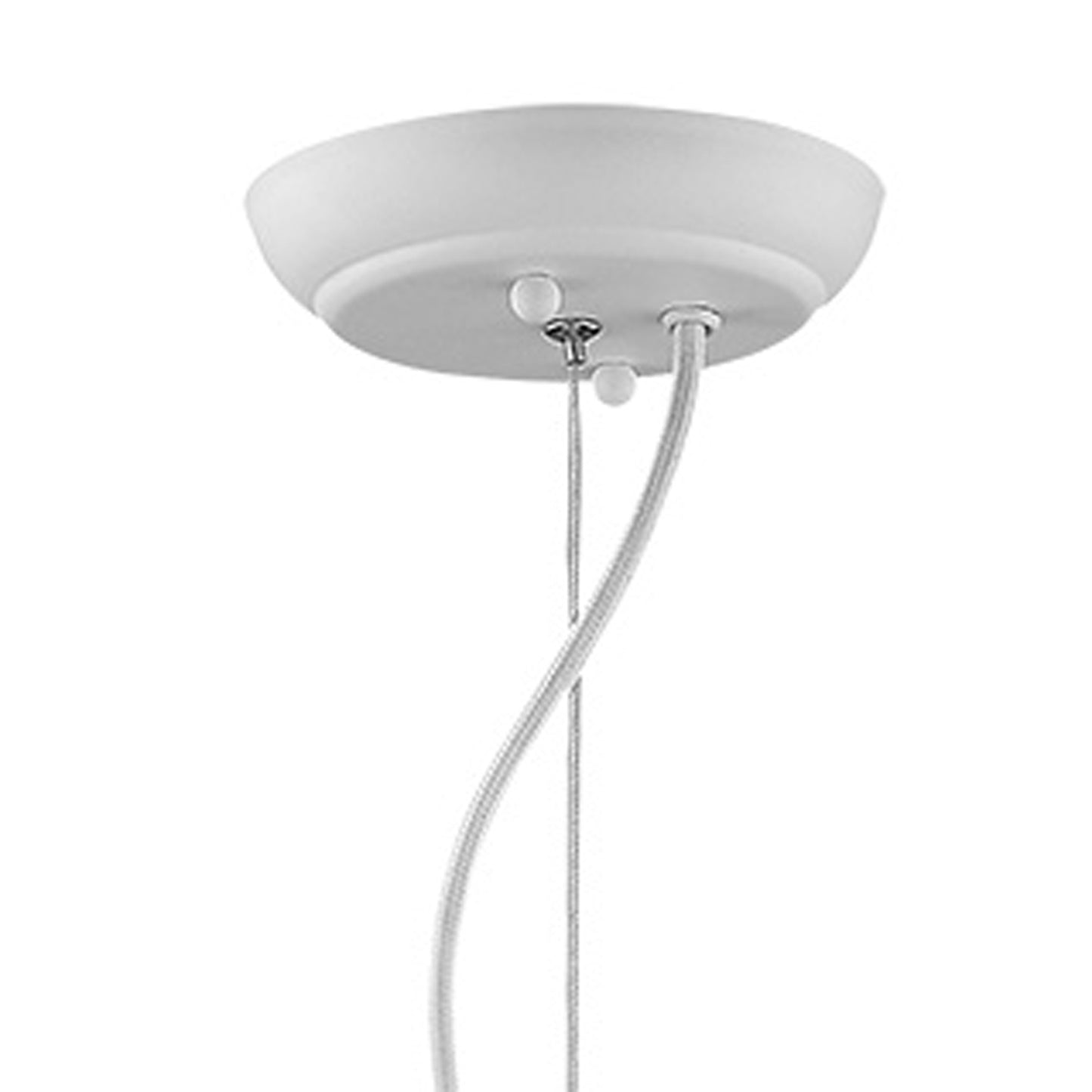 Tholos 4-Light White Pendant