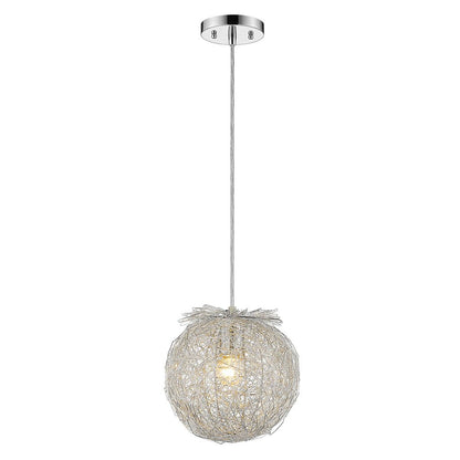 White Metal Dimmable Ceiling Light With White Shades HomeRoots