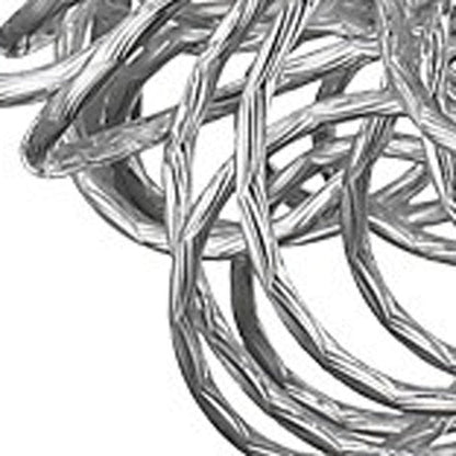 Mingle 3-Light Polished Chrome Pendant With Faceted Chrome Aluminum Wire Shade HomeRoots